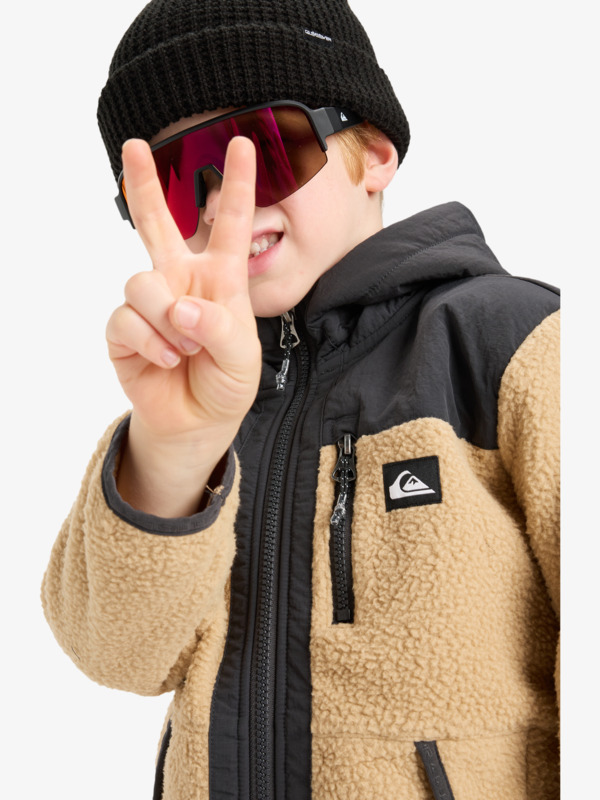 Back To S School - Full Zip Hooded for Boys  EQKPF03012