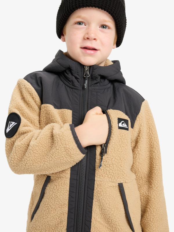 Back To S School - Full Zip Hooded for Boys  EQKPF03012