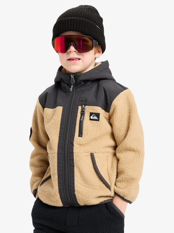 Back To S School - Full Zip Hooded for Boys  EQKPF03012