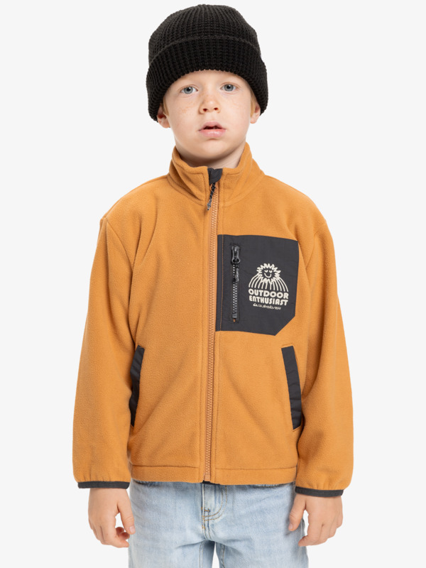 Ice Field - Full Zip Fleece for Boys  EQKPF03013