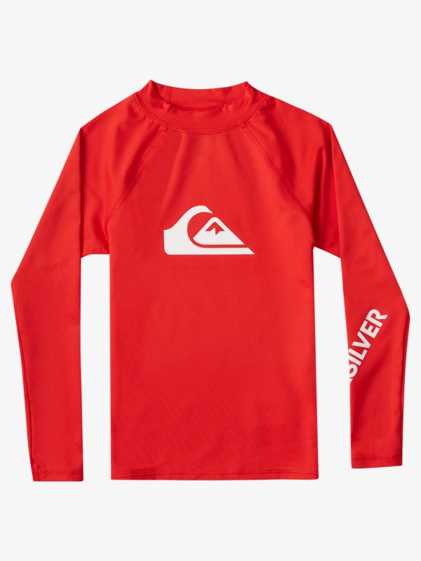 All Time - Long Sleeve UPF 50 Rash Vest for Boys 2-7 EQKWR03082