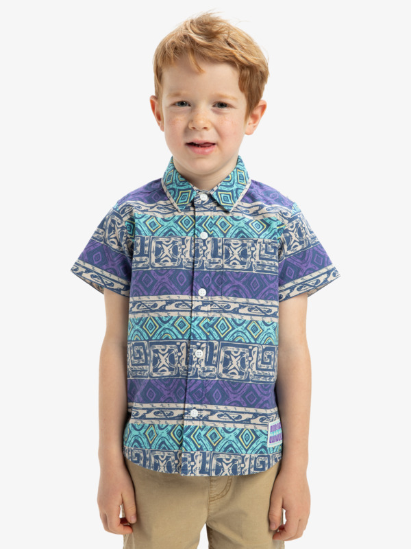 Global Heat - Short Sleeves Shirt for Boys 2 - 7  EQKWT03253