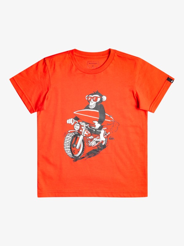 Primates Motor - Short Sleeve T-Shirt for Boys 2-7 EQKZT03480