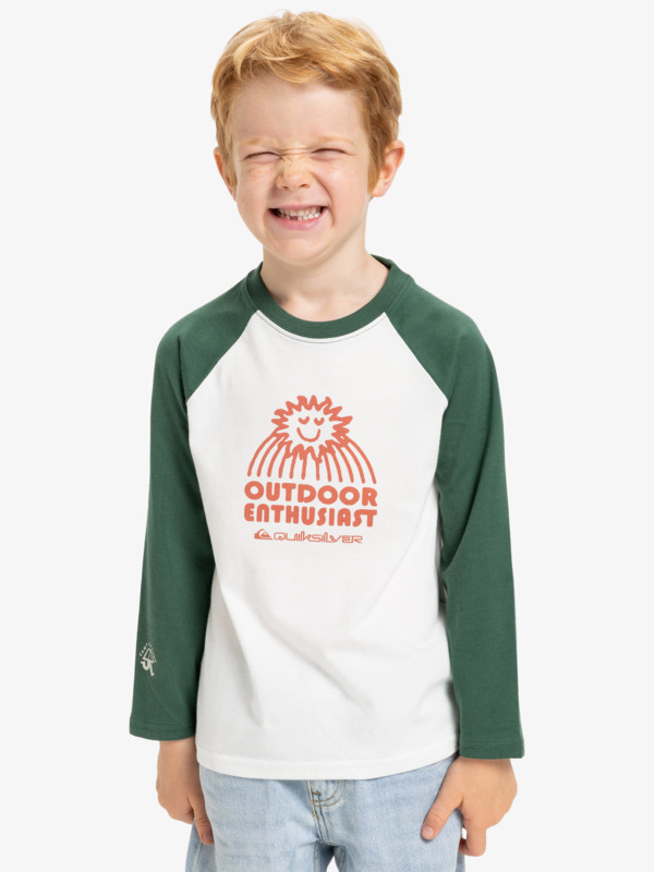 Ev Spot On Raglan - Long Sleeve T-Shirt for Boys  EQKZT03574