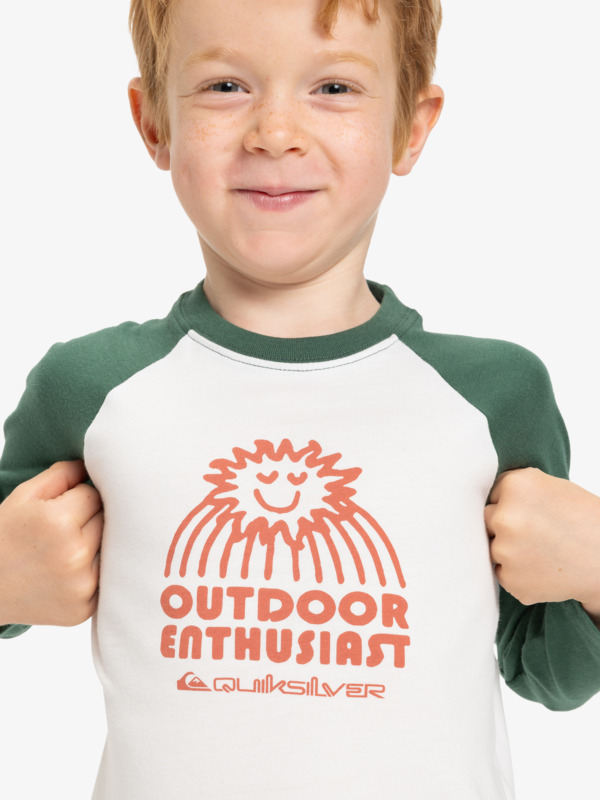 Ev Spot On Raglan - Long Sleeve T-Shirt for Boys  EQKZT03574
