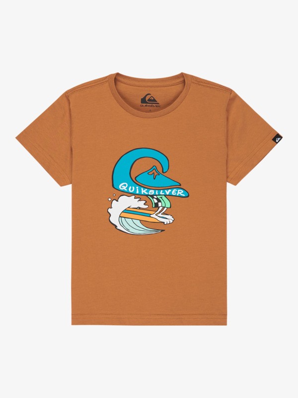Ev Human Wave - Short Sleeve T-Shirt for Boys 2-7  EQKZT03581