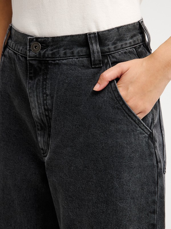 QSW Wide Crop Denim  EQWDP03031
