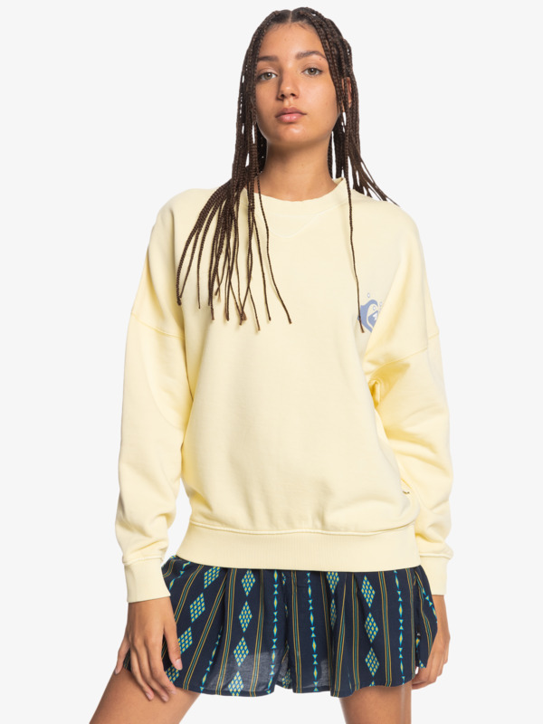 Quiksilver Womens - Organic Sweatshirt for Women  EQWFT03040