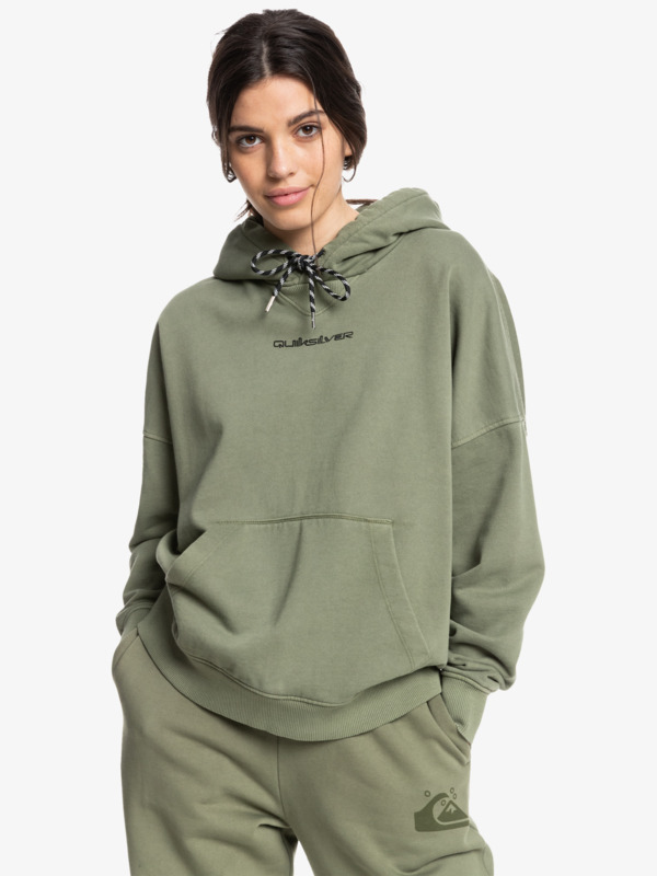 Quiksilver Womens - Organic Oversized Hoodie for Women  EQWFT03042