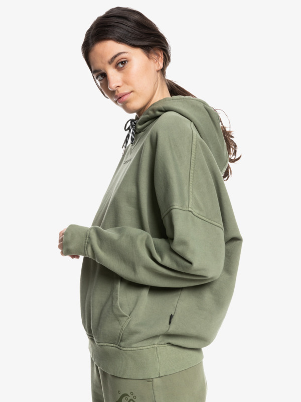 Quiksilver Womens - Organic Oversized Hoodie for Women  EQWFT03042