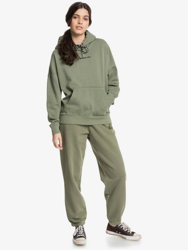 Quiksilver Womens - Organic Oversized Hoodie for Women  EQWFT03042