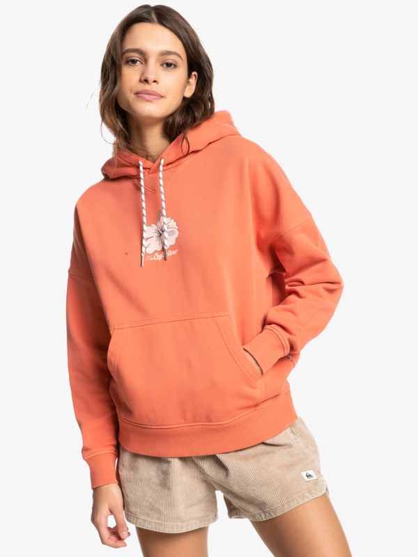 Quiksilver Womens - Organic Oversized Hoodie for Women  EQWFT03042