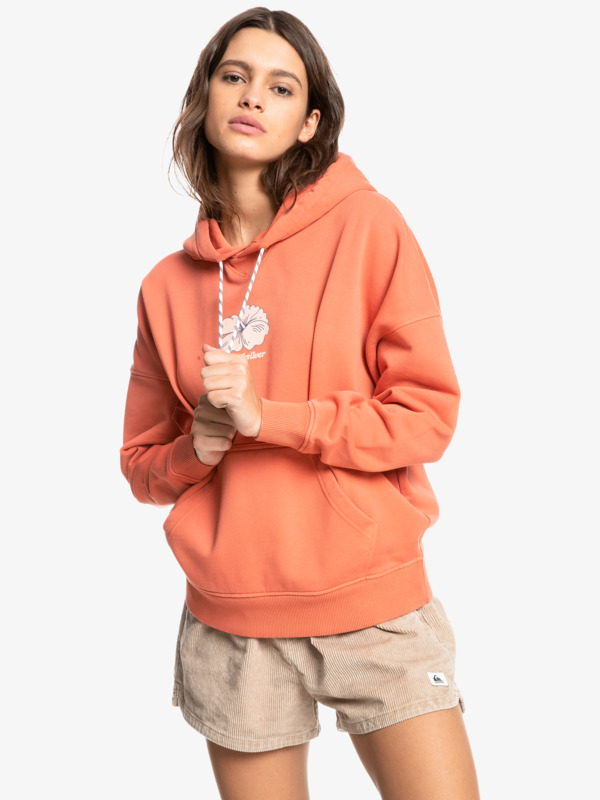 Quiksilver Womens - Organic Oversized Hoodie for Women  EQWFT03042