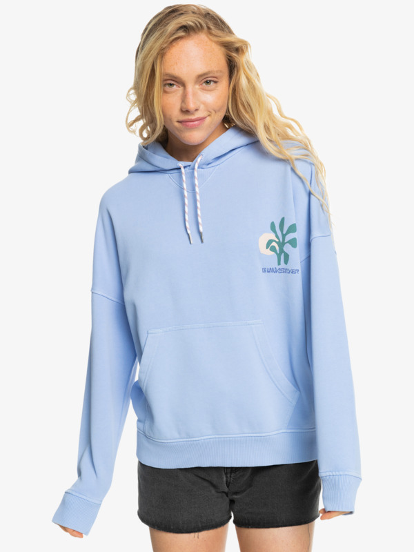 Quiksilver Womens - Organic Oversized Hoodie for Women  EQWFT03042