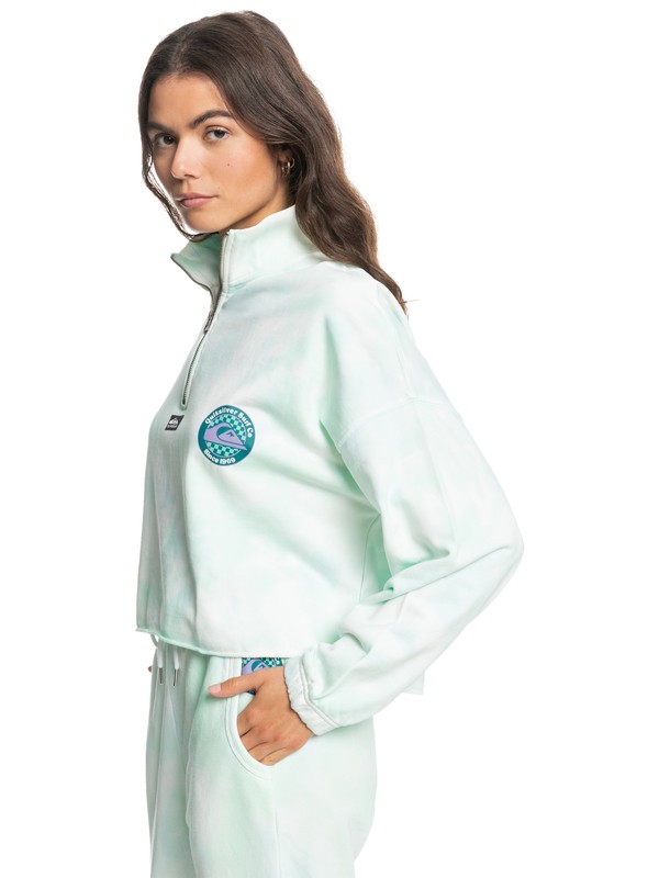 Nomadic Mind - Half-Zip Sweatshirt for Women EQWFT03069