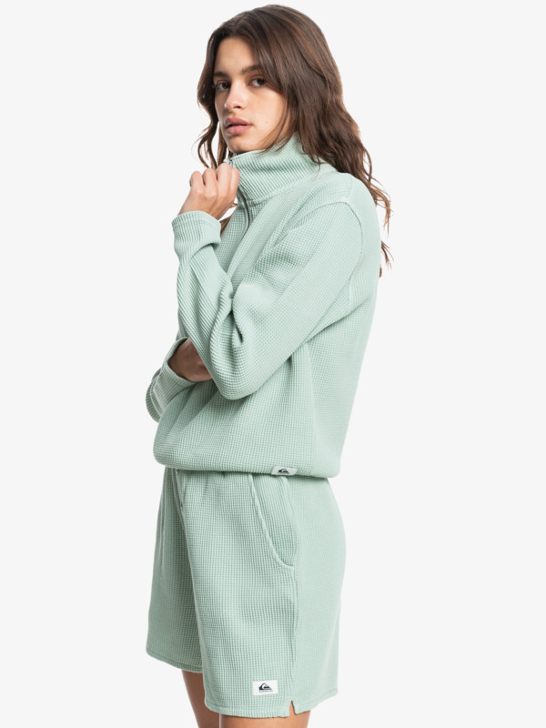Sunshine Land - Half-Zip Sweatshirt for Women EQWFT03082