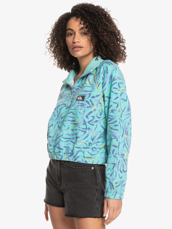 Craft Heritage - Cropped Half-Zip Sweatshirt for Women  EQWFT03101