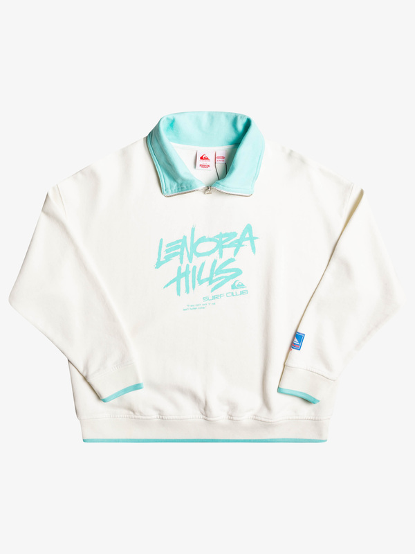 Quiksilver x Stranger Things Lenora - Half-Zip Sweatshirt for Women  EQWFT03161
