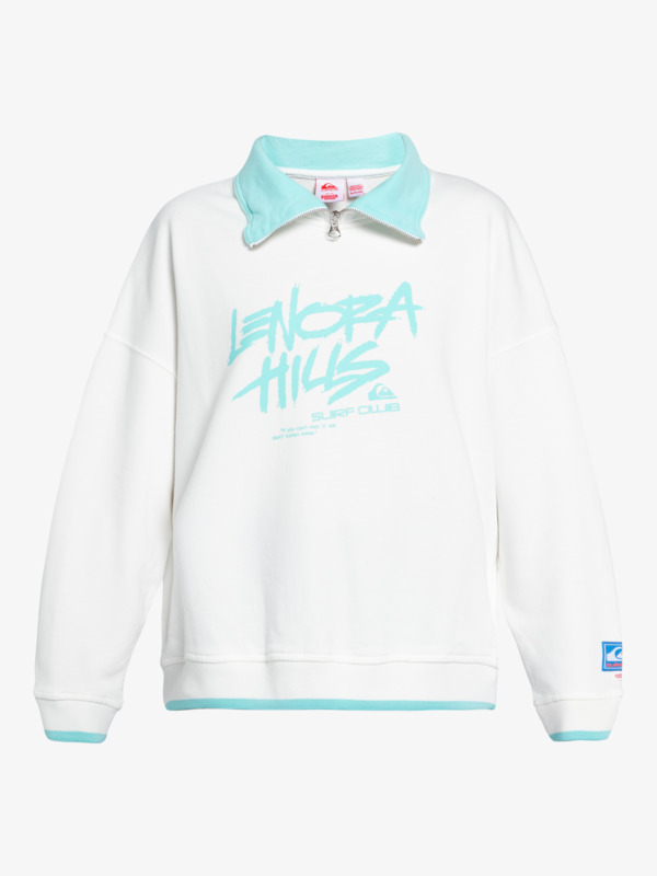 Quiksilver x Stranger Things Lenora - Half-Zip Sweatshirt for Women  EQWFT03161