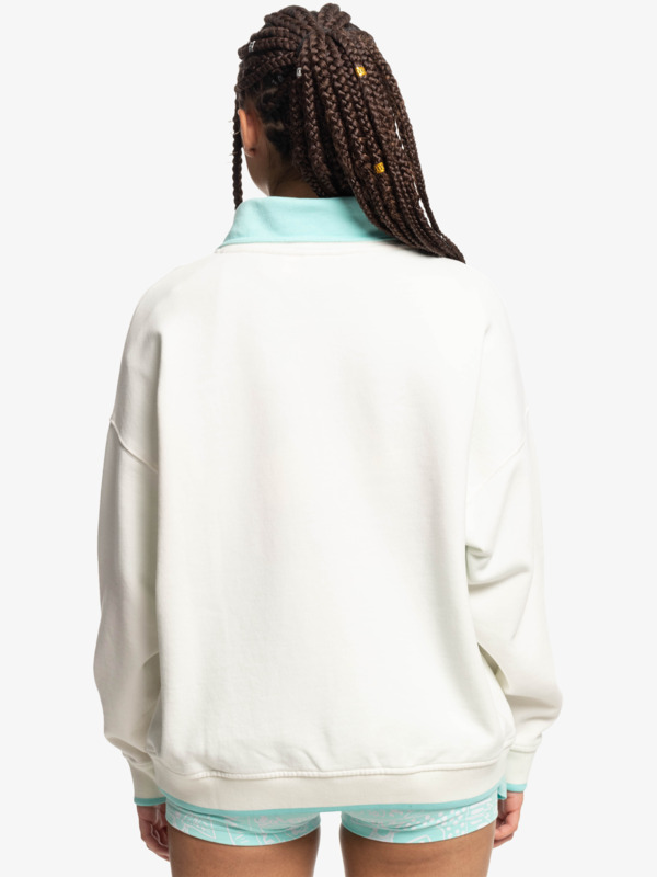 Quiksilver x Stranger Things Lenora - Half-Zip Sweatshirt for Women  EQWFT03161