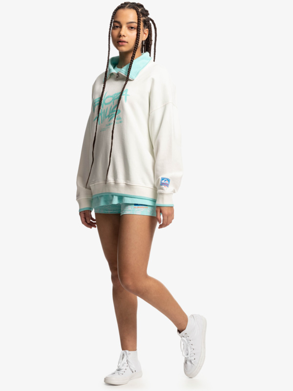 Quiksilver x Stranger Things Lenora - Half-Zip Sweatshirt for Women  EQWFT03161