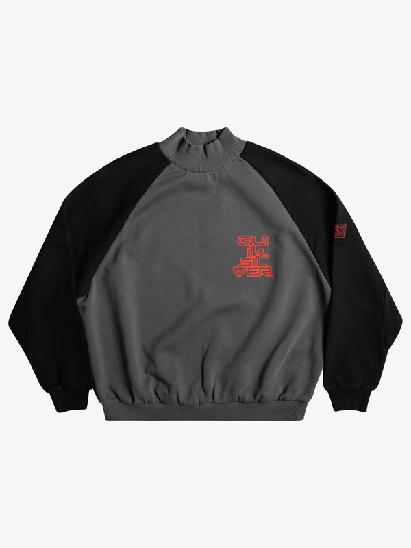 Quiksilver x Stranger Things Upside Down - Oversized Sweatshirt for Women  EQWFT03162