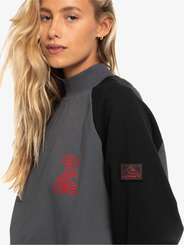 Quiksilver x Stranger Things Upside Down - Oversized Sweatshirt for Women  EQWFT03162