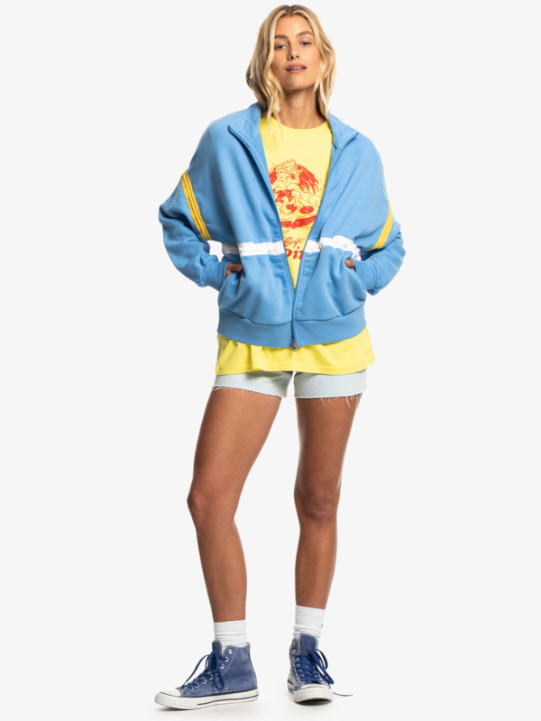 Quiksilver x Stranger Things The Max - Zip Sweatshirt for Women  EQWFT03169