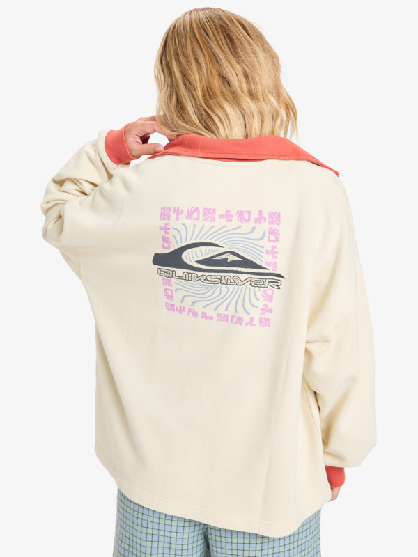 Sungai Block - Half Zip for Women  EQWFT03192