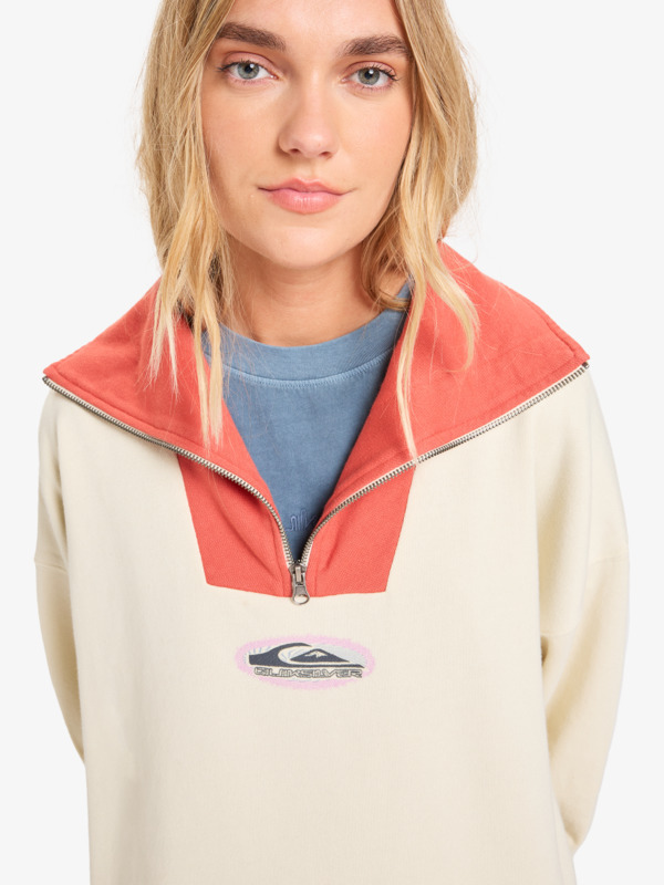 Sungai Block - Half Zip for Women  EQWFT03192