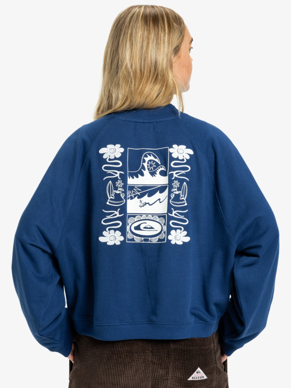 Graphic - Crew Neck Sweater for Women  EQWFT03198