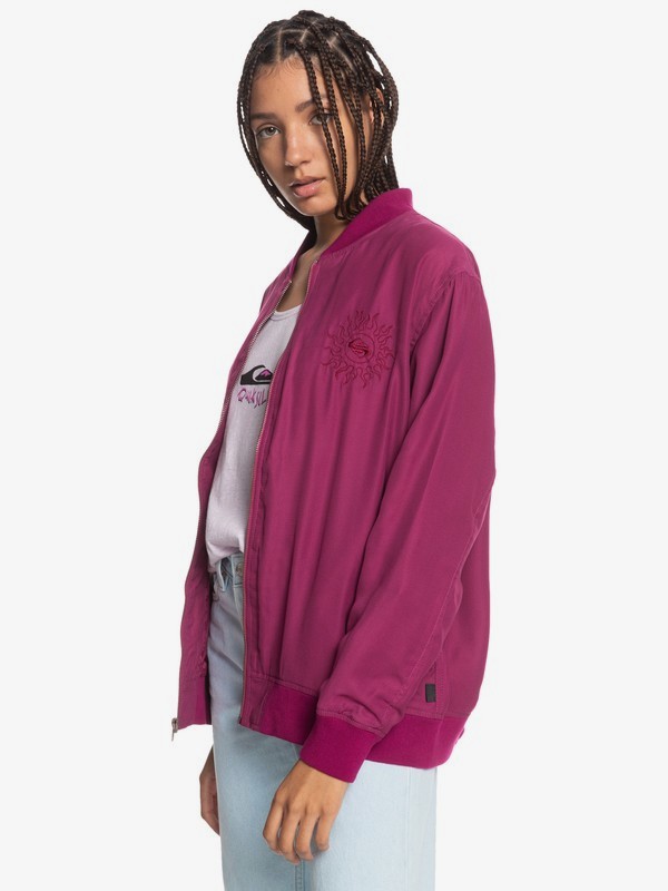 Time Lay Bomber - Bomber Jacket for Women EQWJK03023