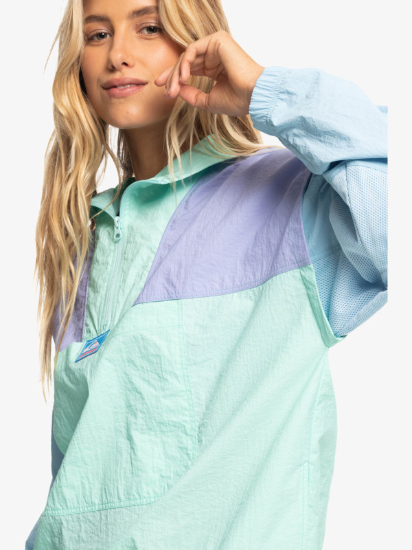 Quiksilver x Stranger Things Lenora - Windbreaker Jacket for Women  EQWJK03077