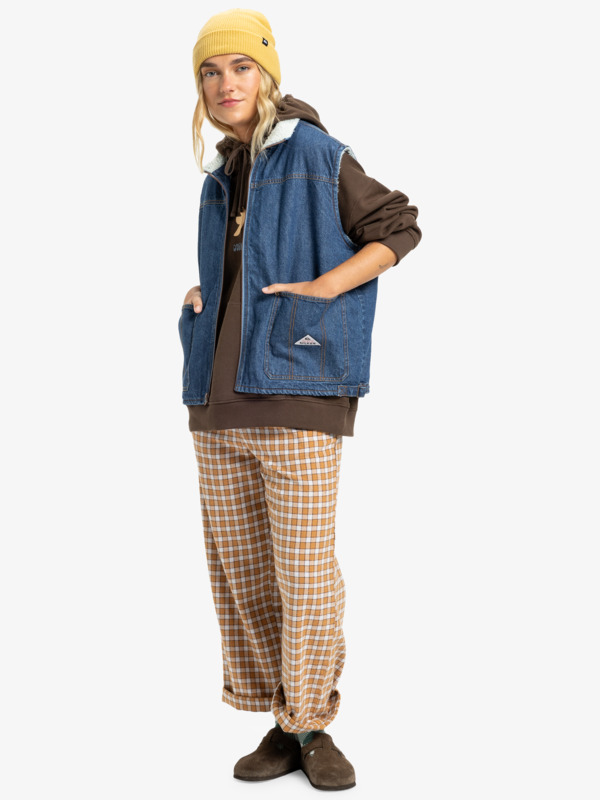 Road By Night Lined - Denim Jacket for Women  EQWJK03081