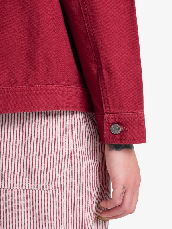 Santa Crop - Canvas Jacket for Women  EQWJK03087