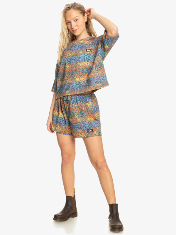 Wave Vibes - Short Sleeve T-Shirt for Women  EQWKT03138