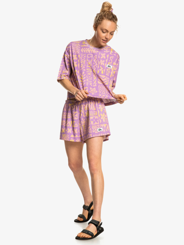 Wave Vibes - Short Sleeve T-Shirt for Women  EQWKT03138