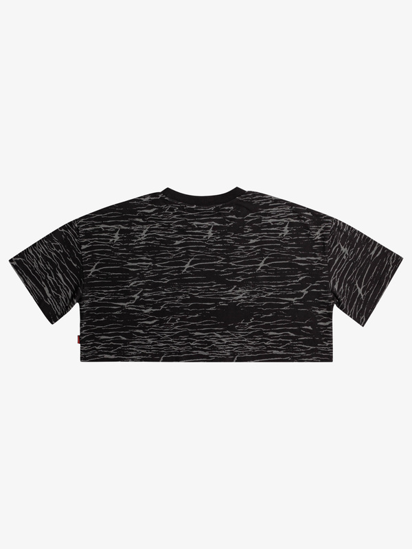 Quiksilver x Stranger Things Upside Down - Cropped T-Shirt for Women  EQWKT03187