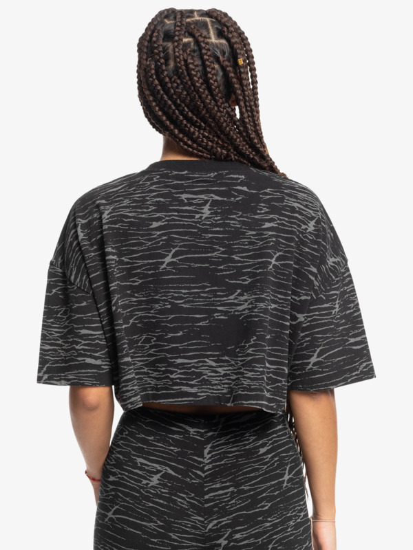 Quiksilver x Stranger Things Upside Down - Cropped T-Shirt for Women  EQWKT03187