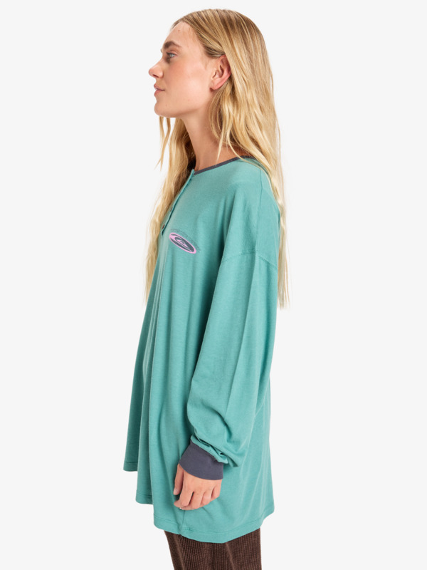 Henley - Long Sleeve Body for Women  EQWKT03199