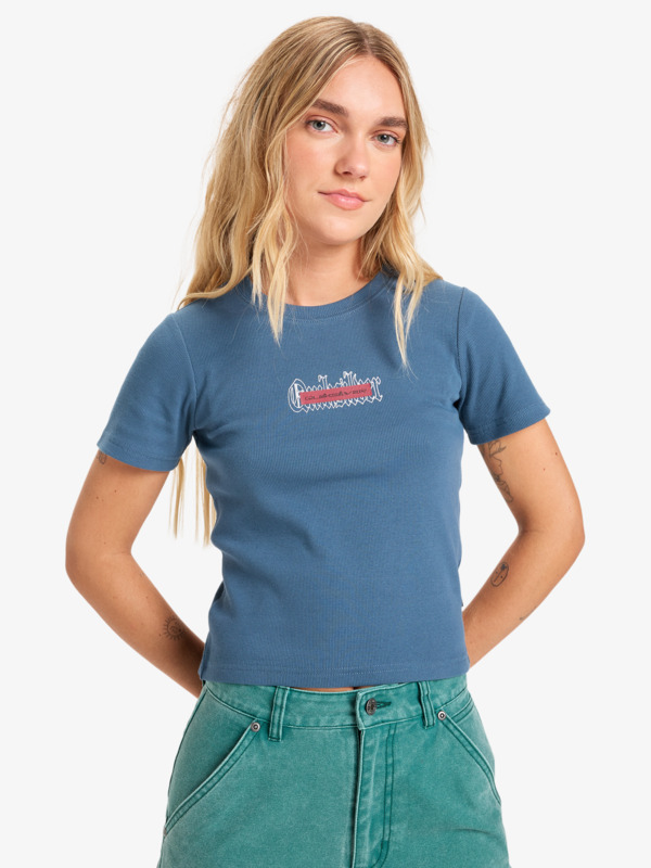 Mercury Fitted - Short Sleeve T-Shirt for Women  EQWKT03201