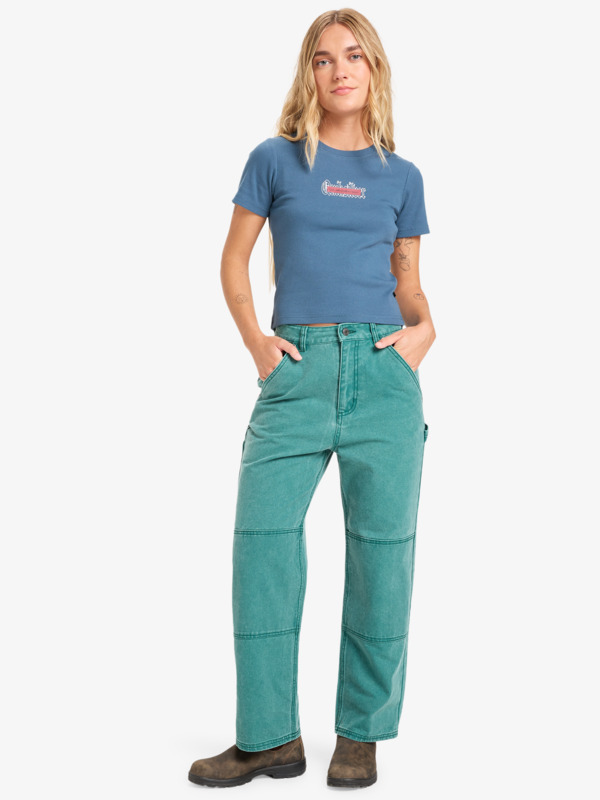 Mercury Fitted - Short Sleeve T-Shirt for Women  EQWKT03201