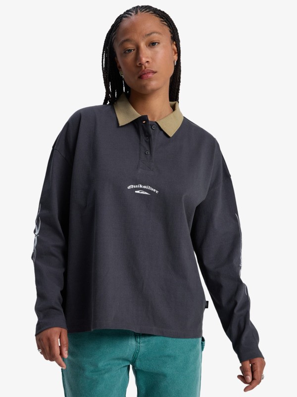 Mercury Standard Polo - Long Sleeve Polo Shirt for Women  EQWKT03203