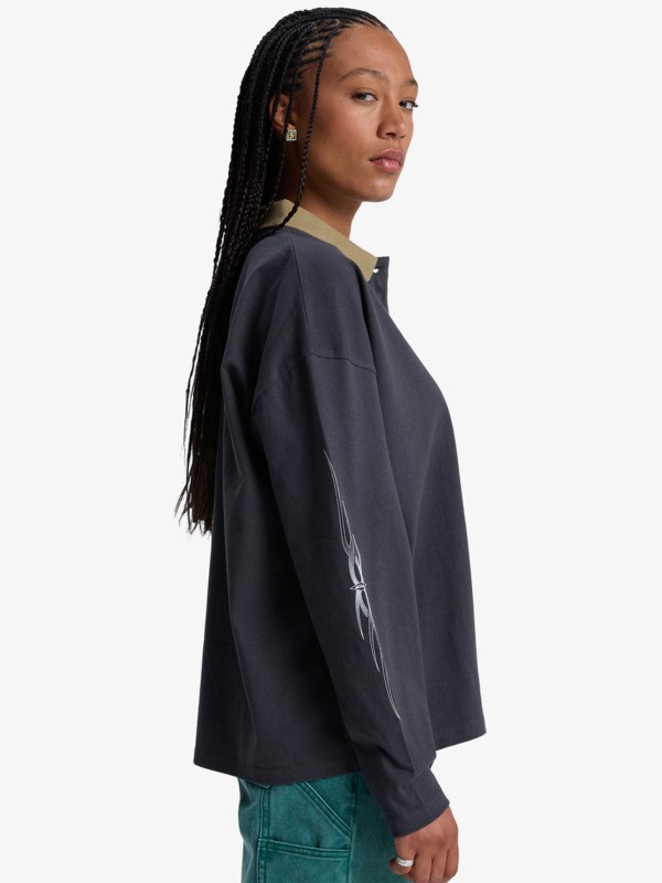 Mercury Standard Polo - Long Sleeve Polo Shirt for Women  EQWKT03203