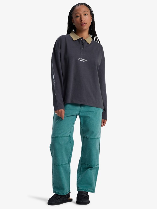 Mercury Standard Polo - Long Sleeve Polo Shirt for Women  EQWKT03203