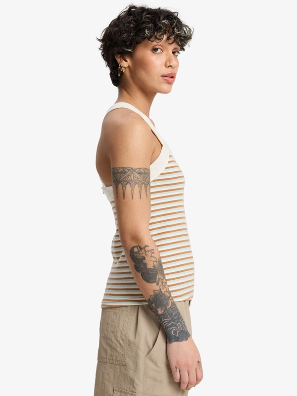 Riza Striped - Vest Top for Women  EQWKT03211