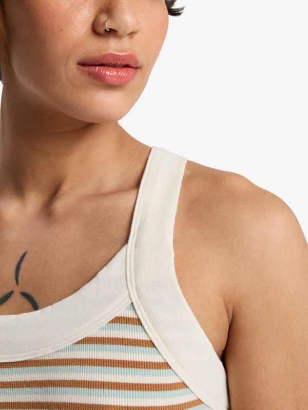 Riza Striped - Vest Top for Women  EQWKT03211