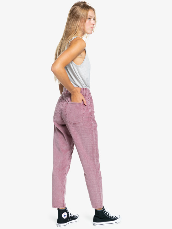 Cord mom trousers fashion