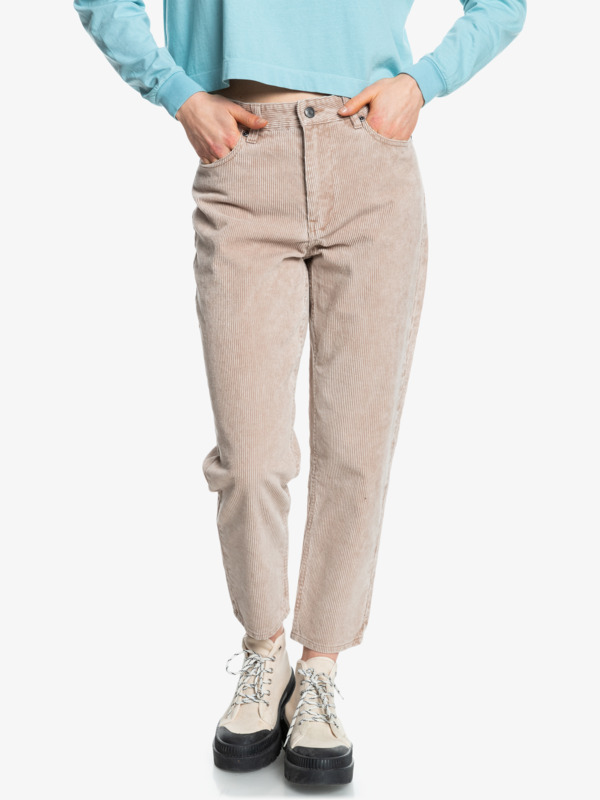 Timeless Classic - Corduroy Trousers for Women EQWNP03041