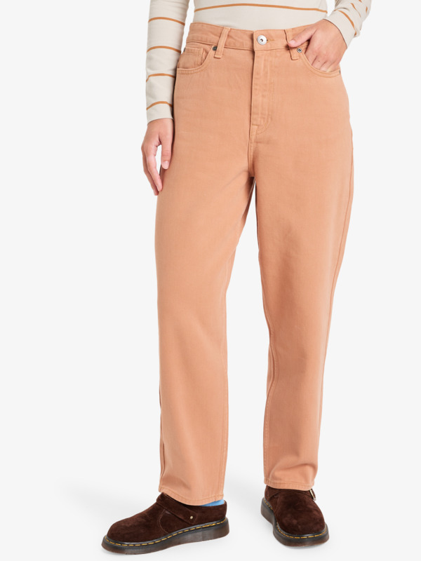 Baggy Carrot Color - Trousers for Women  EQWNP03065